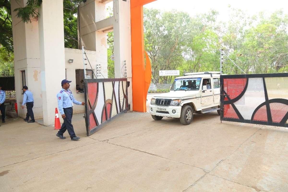 Main Gate Security Guard Services in Hyderabad